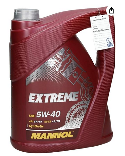 OLIO MOTORE 5w-40