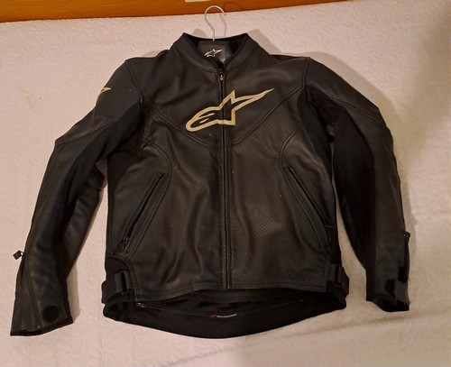 Giubbotto moto uomo pelle alpinestars