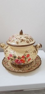 Zuppiera in ceramica di Bassano del Grappa
