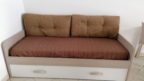 Letto doppio a scomparsa nuovo + materassi