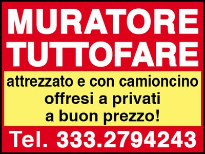 Muratore tuttofare