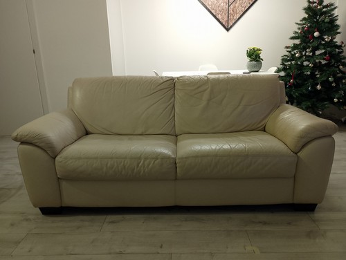 Vendo due divani in pelle Chateau d�Ax