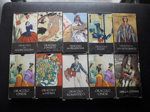 Oracoli Sibille Scarabeo 2003-2004  mini collezion