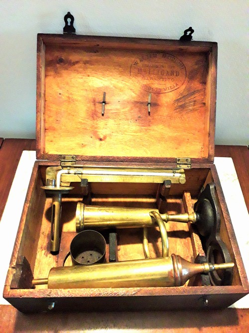 Ebulliometro di Malligand Walter Mordini Ottica  O