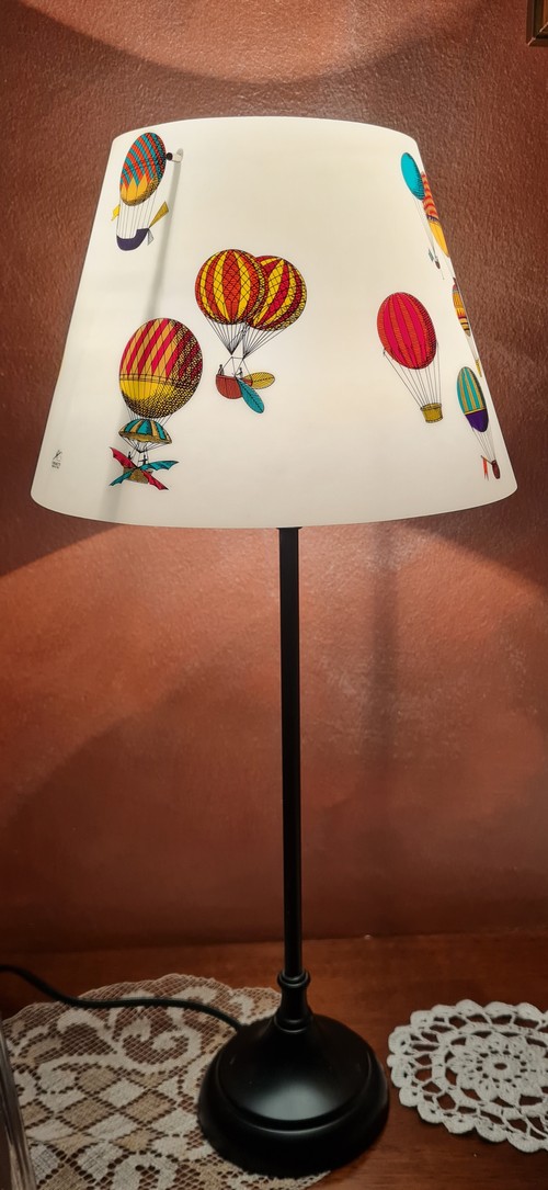 Piero Fornasetti per Antonangeli lampada da tavolo