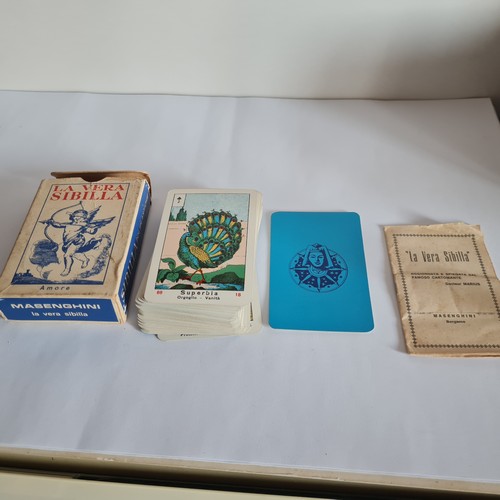  La Vera Sibilla, mazzo carte antiche Masenghini p