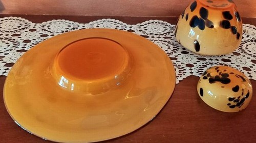 Post Deco Trittico Vetro  Soffiato 