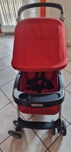  Passeggino rosso peg perego tenuto bene 