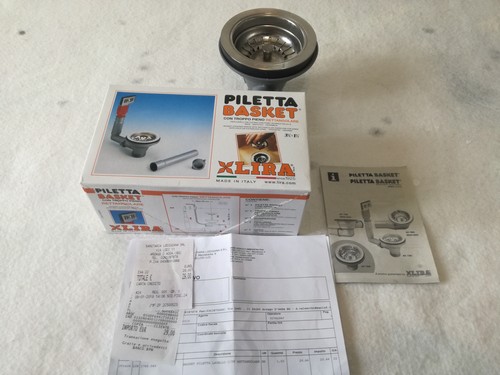 Piletta basket completa pi� scarico Frankie NUOVI